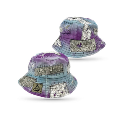 Cotton Candy Patchwork Bucket Hat