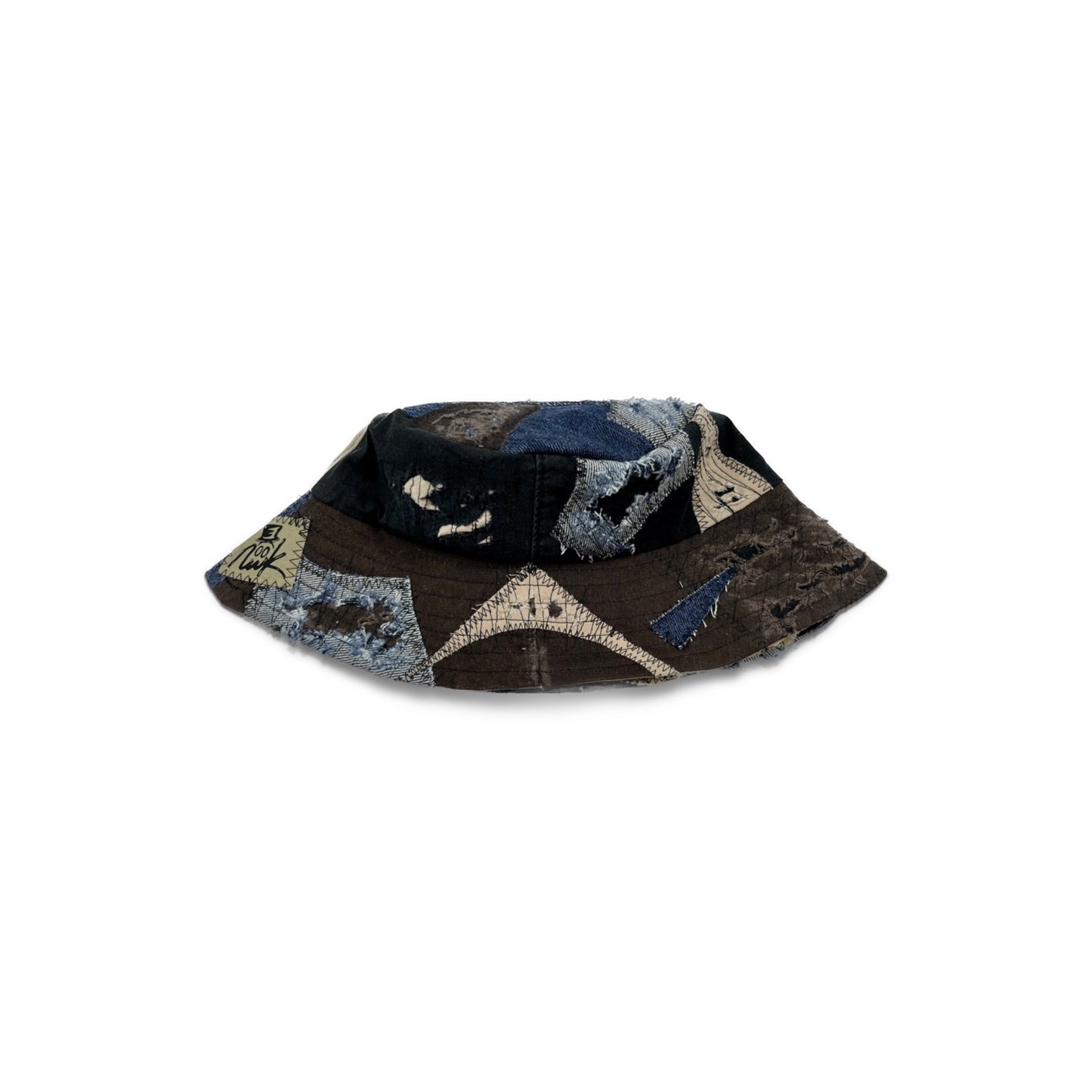 Patchwork Bucket Hat 3