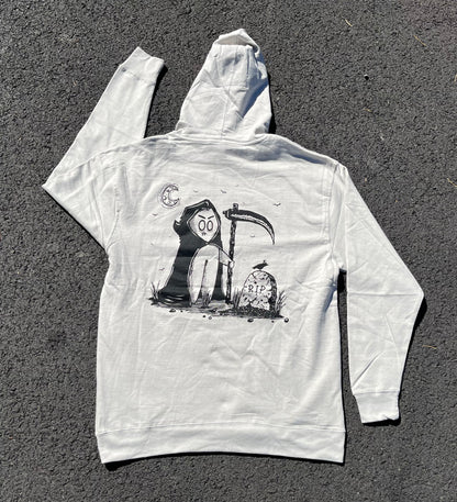 Reaper Bop Grey Hoodie