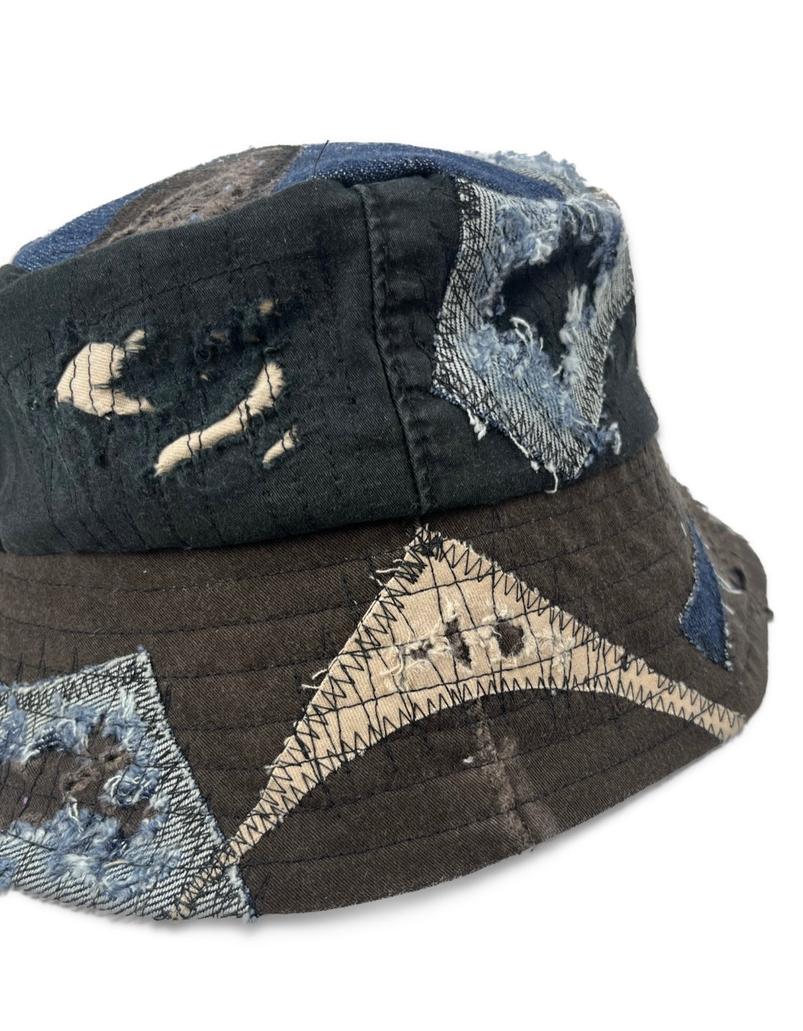 Patchwork Bucket Hat 3