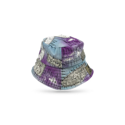 Cotton Candy Patchwork Bucket Hat