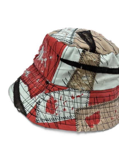 Patchwork Bucket Hat 4