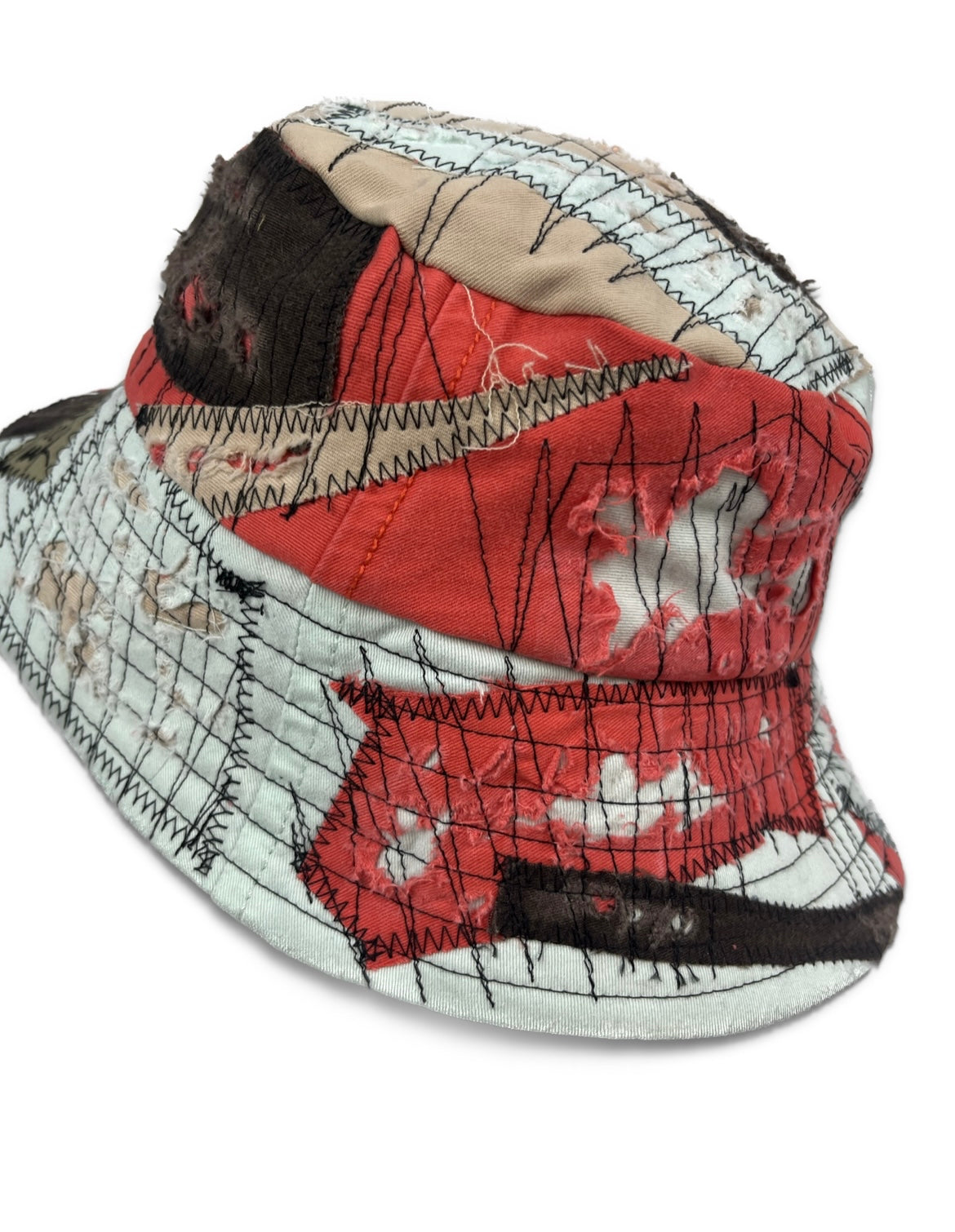 Patchwork Bucket Hat 4