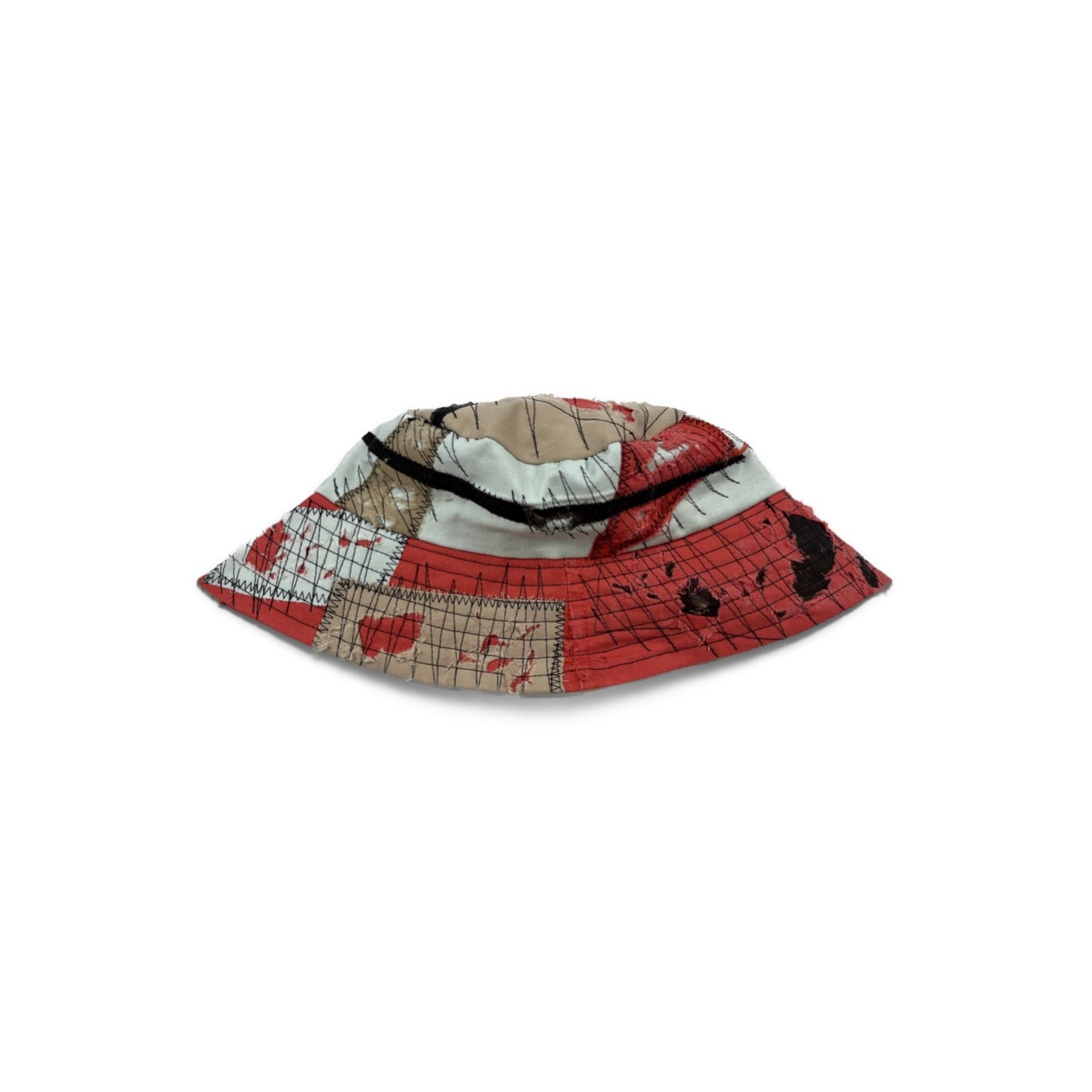 Patchwork Bucket Hat 4