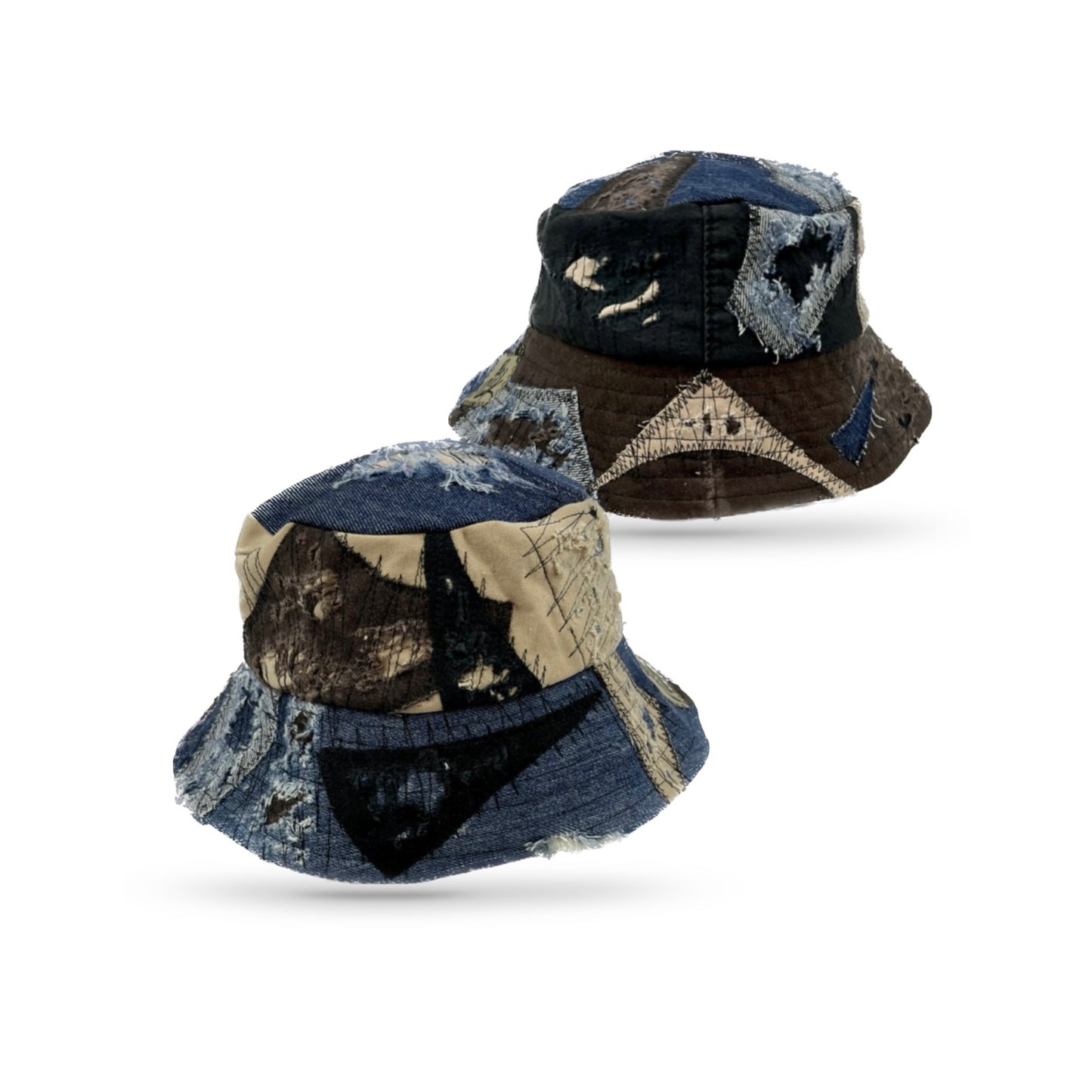 Patchwork Bucket Hat 3