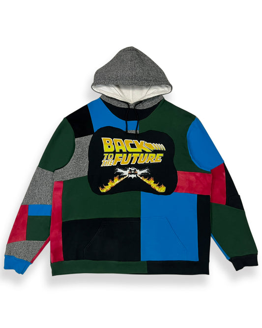 Back To The Future Patchwork Hoodie