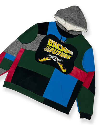 Back To The Future Patchwork Hoodie
