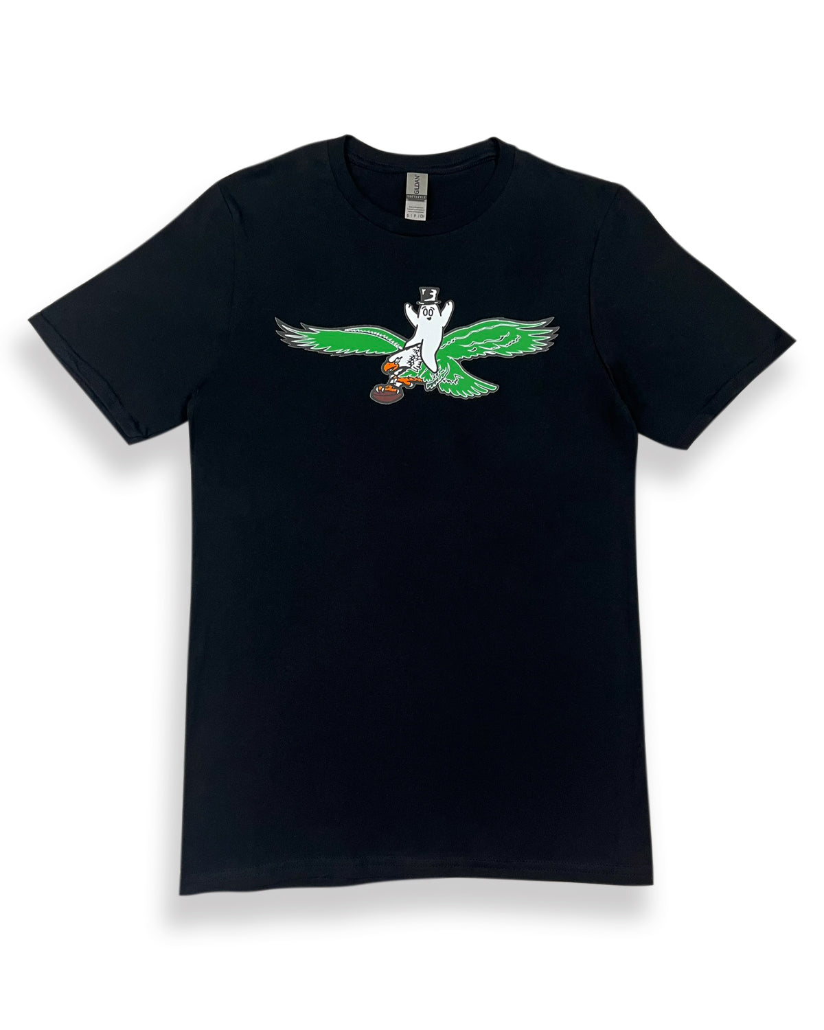 Bop Riding an Eagle T-Shirt - Black