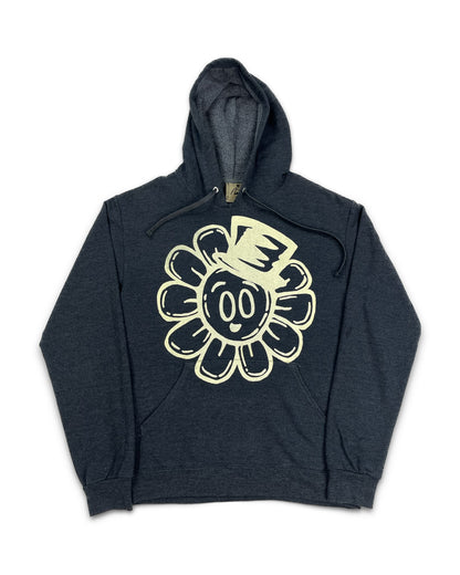 Flower Bop Blue Grey Hoodie 1/1