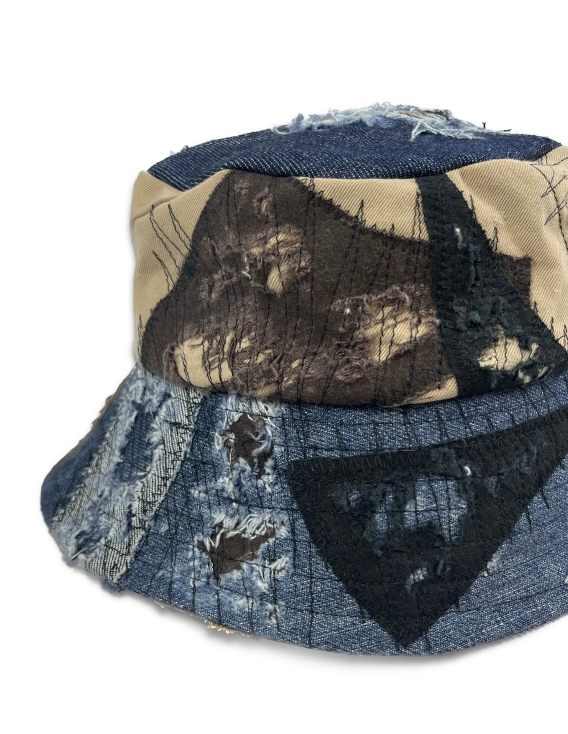 Patchwork Bucket Hat 3