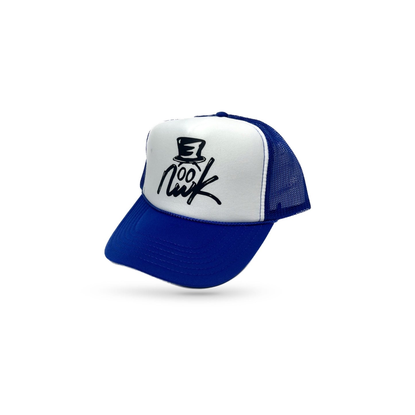 Nwk Logo Trucker Hat - Blue