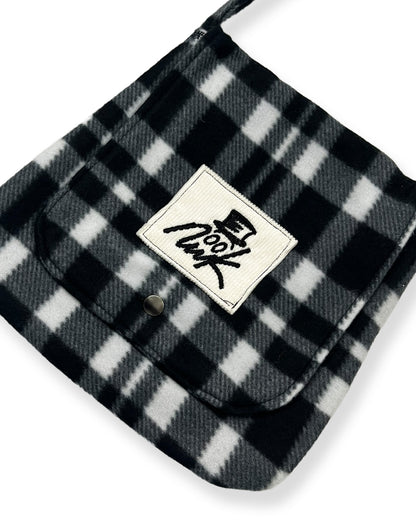 Checkered Blanket Shoulder Bag