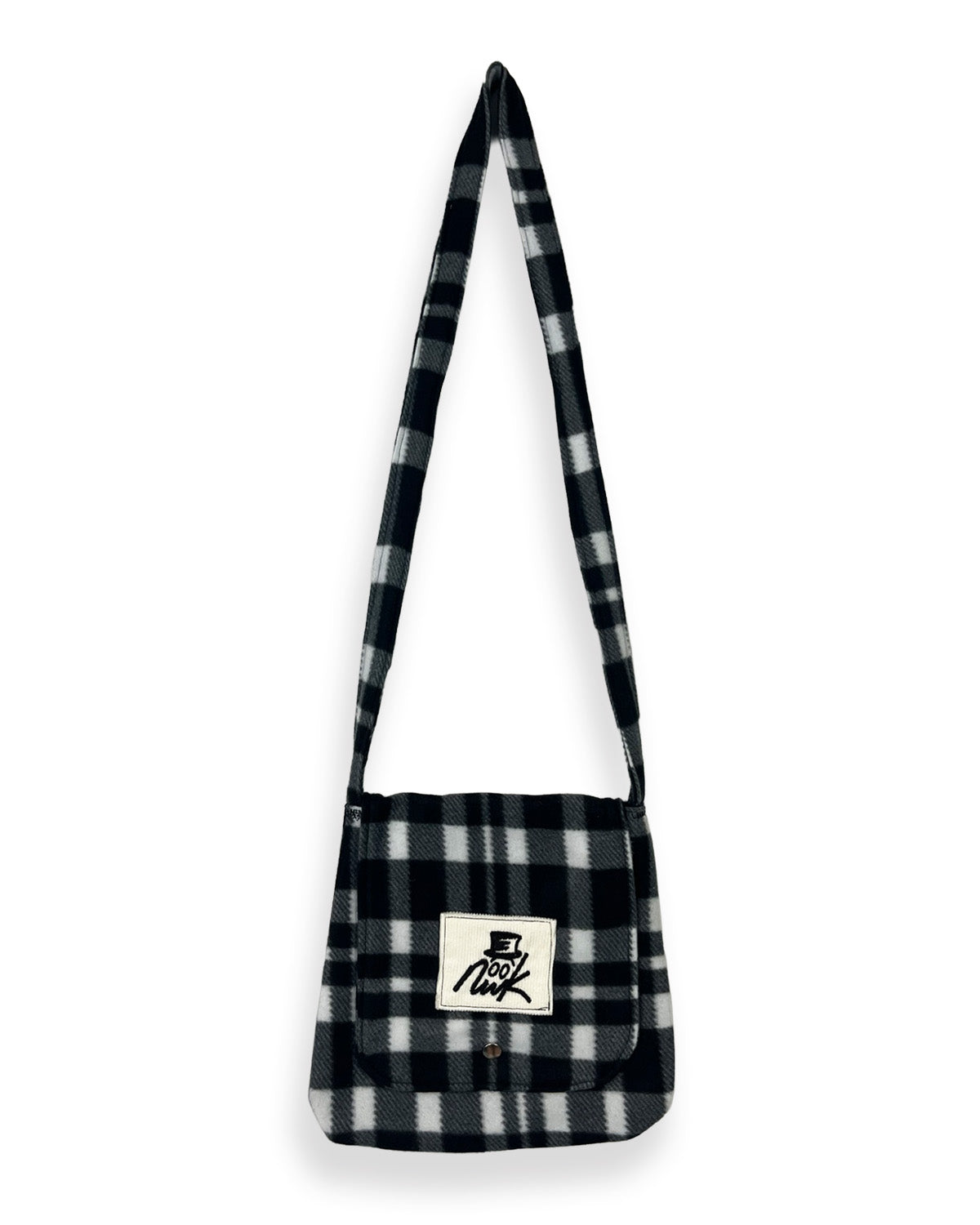 Checkered Blanket Shoulder Bag