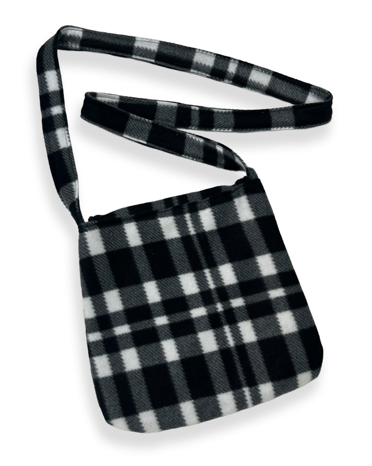 Checkered Blanket Shoulder Bag