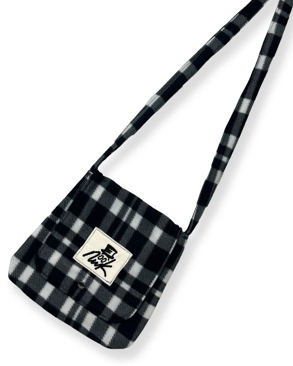 Checkered Blanket Shoulder Bag