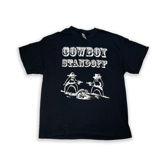 Cowboy Standoff Black T-Shirt