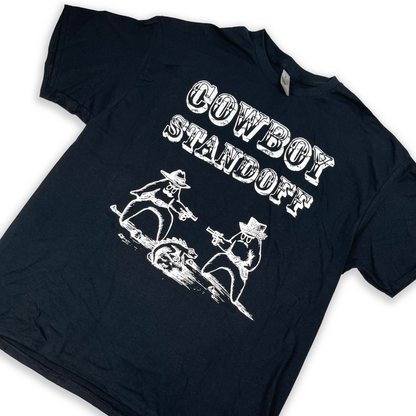 Cowboy Standoff Black T-Shirt