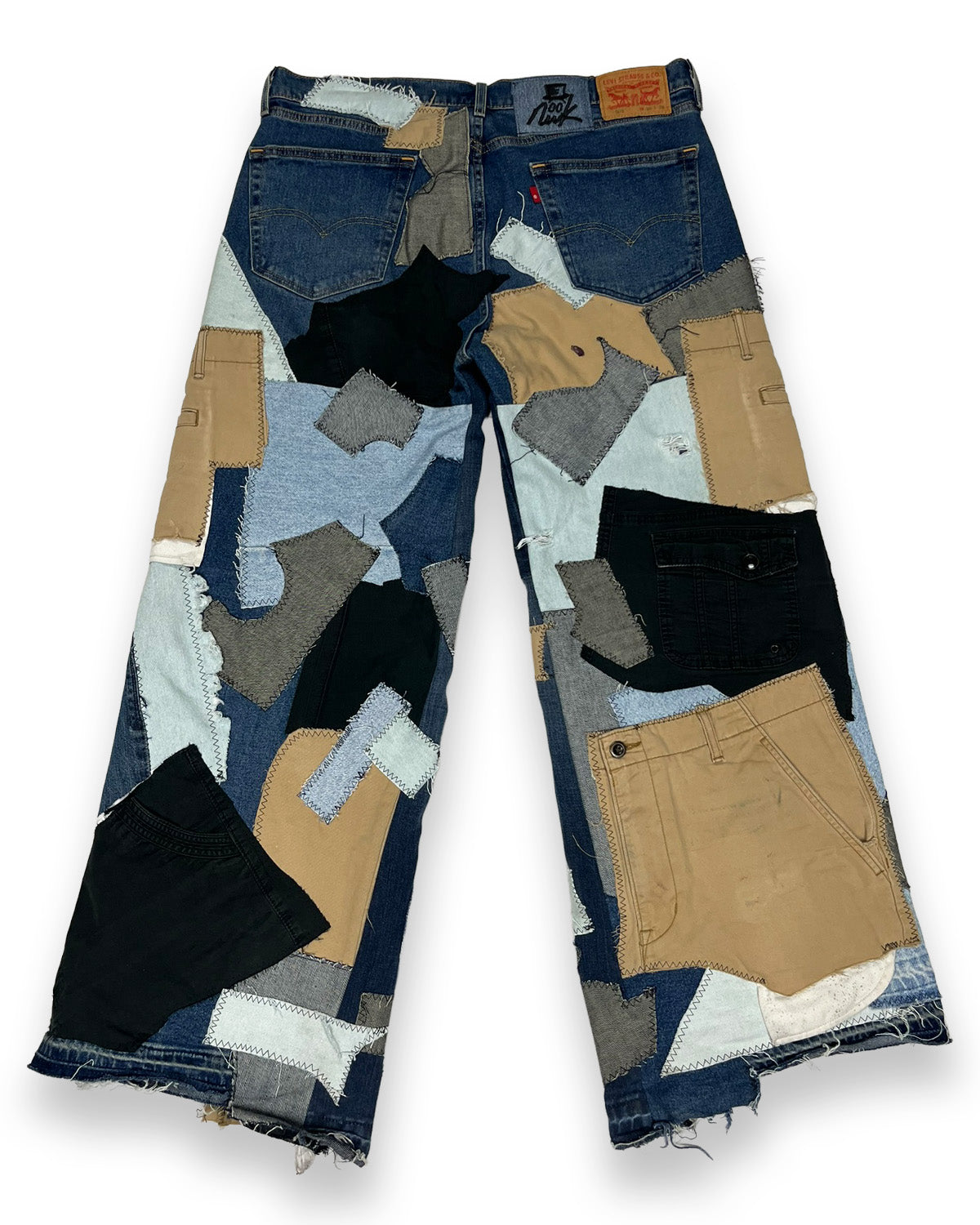 Crazy Pocket Patchwork Pants – Nwkreutzer