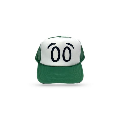 Bop Eyes Trucker Hat - Green