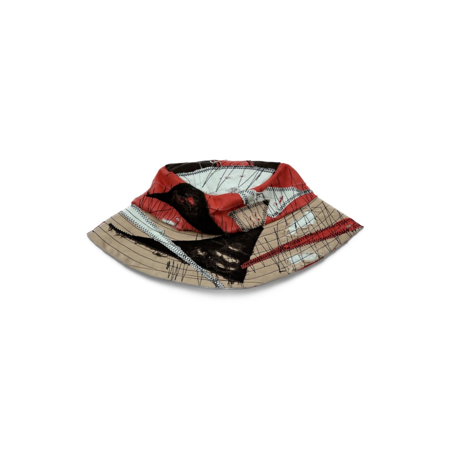 Patchwork Bucket Hat 2