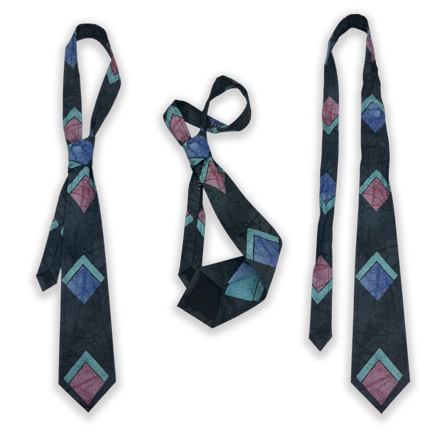 Retro Diamond Tie