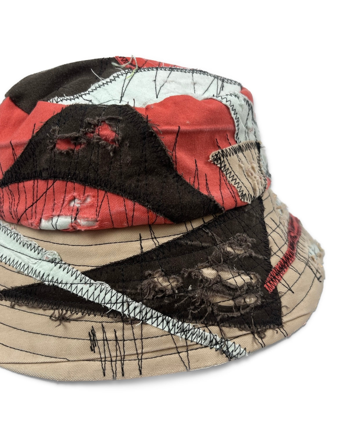 Patchwork Bucket Hat 2