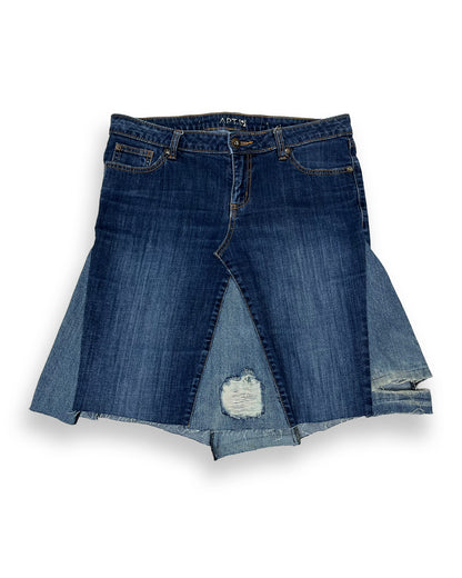 Denim Short Skirt