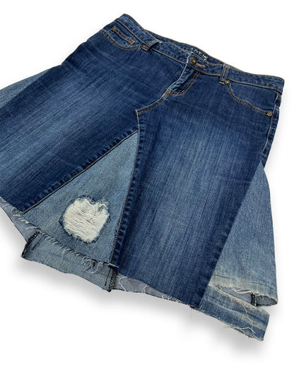 Denim Short Skirt