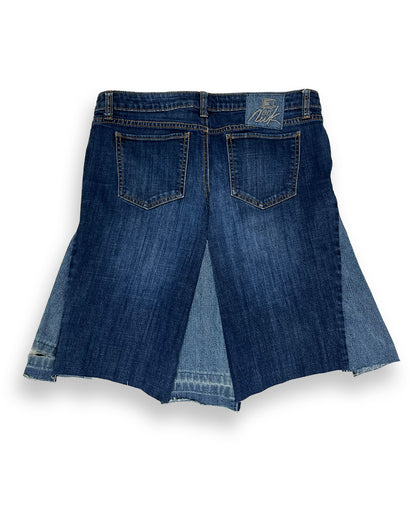Denim Short Skirt