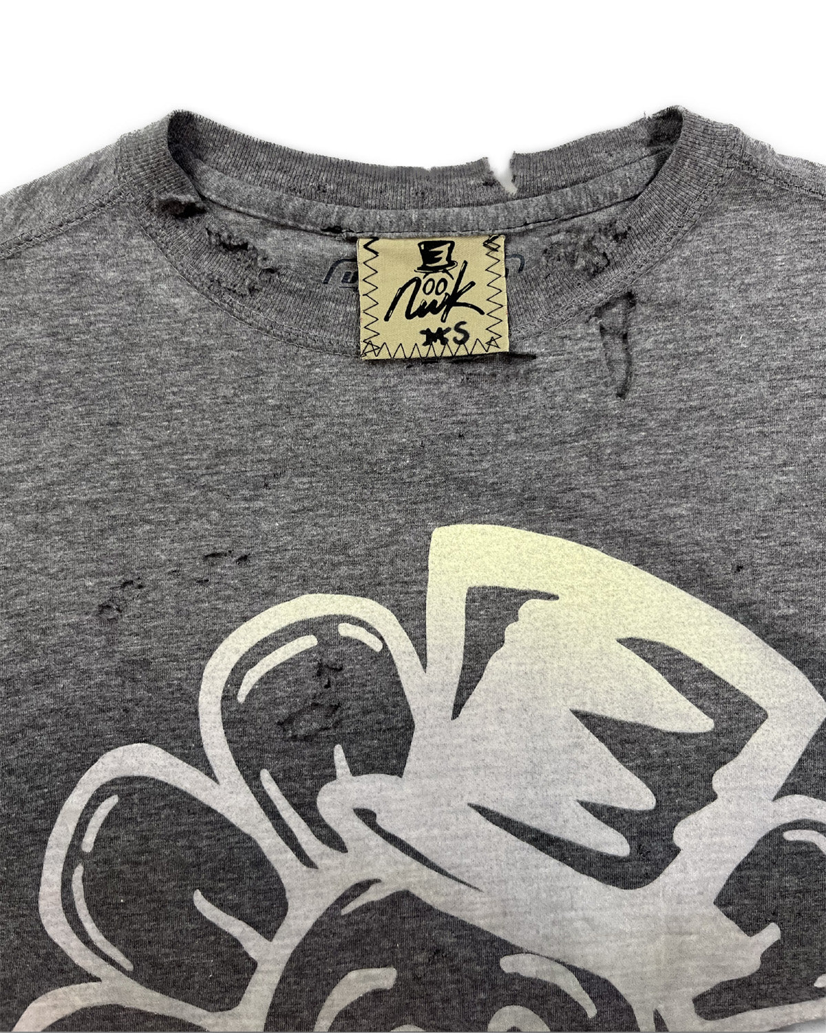 Flower Bop Grey Long-sleeve Tee 1/1