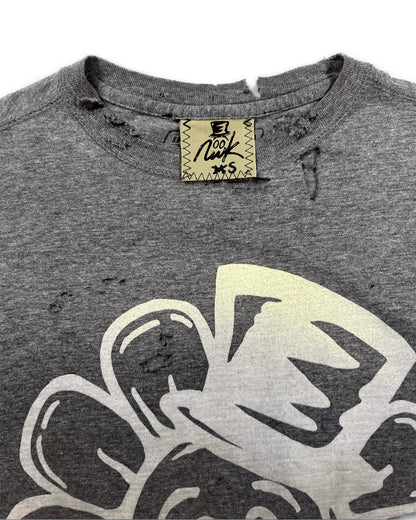 Flower Bop Grey Long-sleeve Tee 1/1