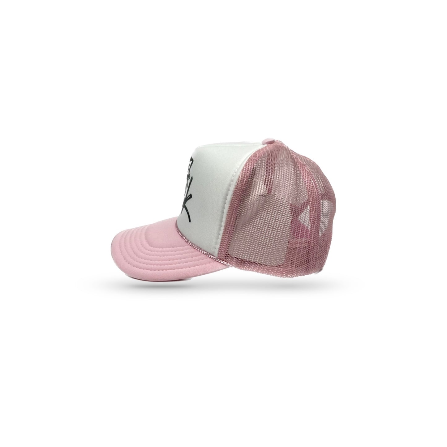 Nwk Logo Trucker Hat - Light Pink