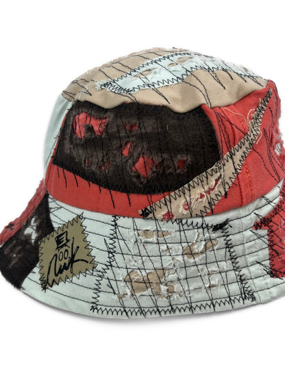 Patchwork Bucket Hat 4