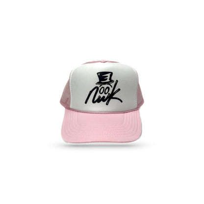 Nwk Logo Trucker Hat - Light Pink