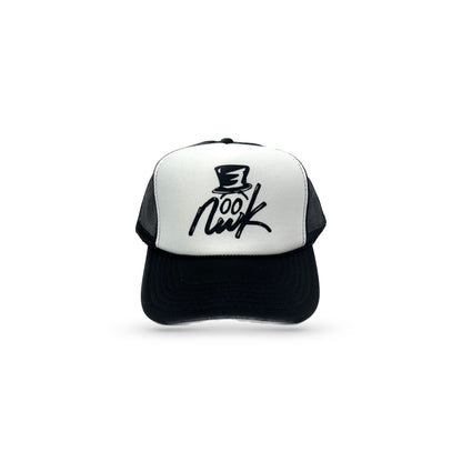 Nwk Logo Trucker Hat - Black