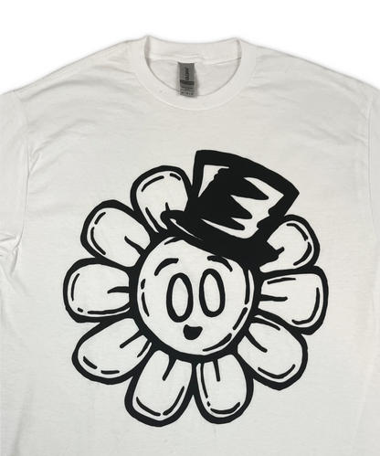 Flower Bop White T-Shirt