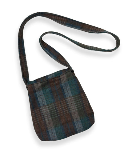 Plaid Flannel Shoulder Bag