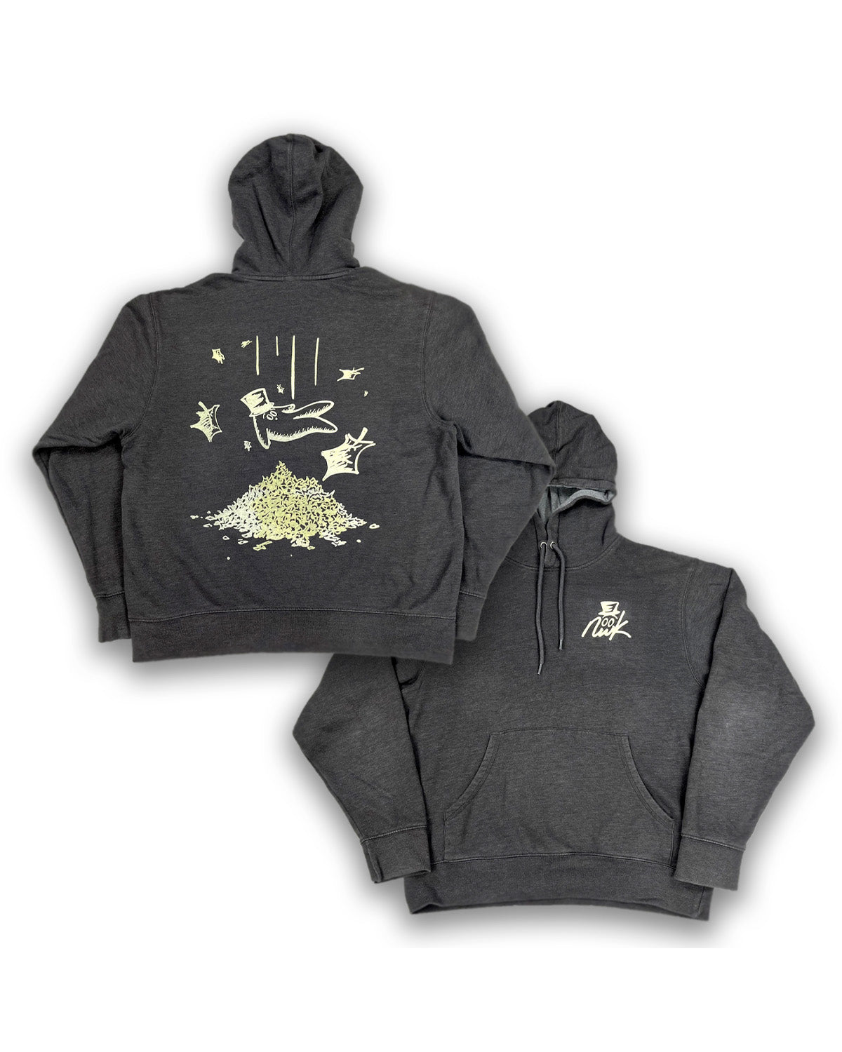 Fall Bop Dark Grey Hoodie 1/1
