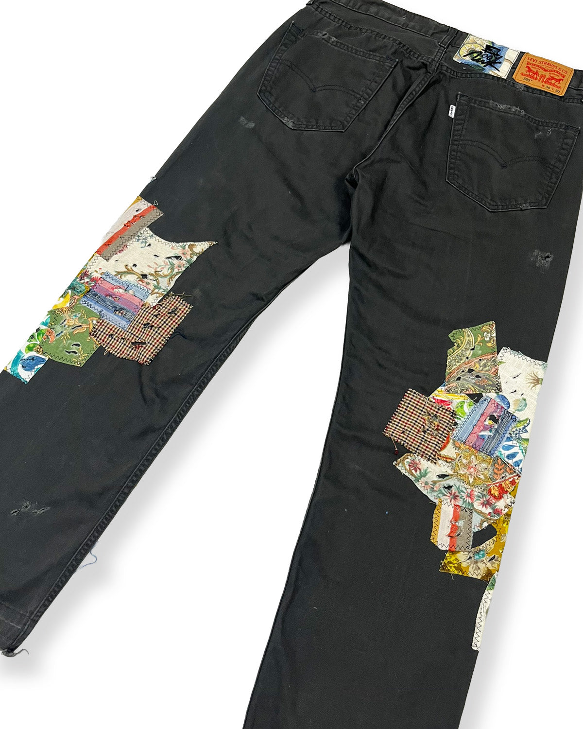 Grey NWK Patchwork Pants