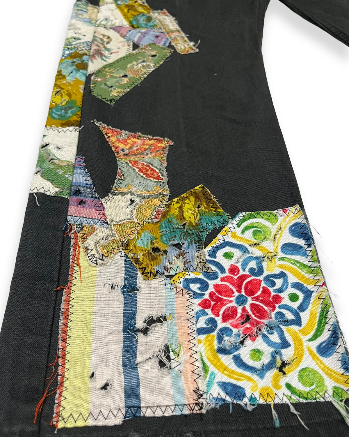 Grey NWK Patchwork Pants