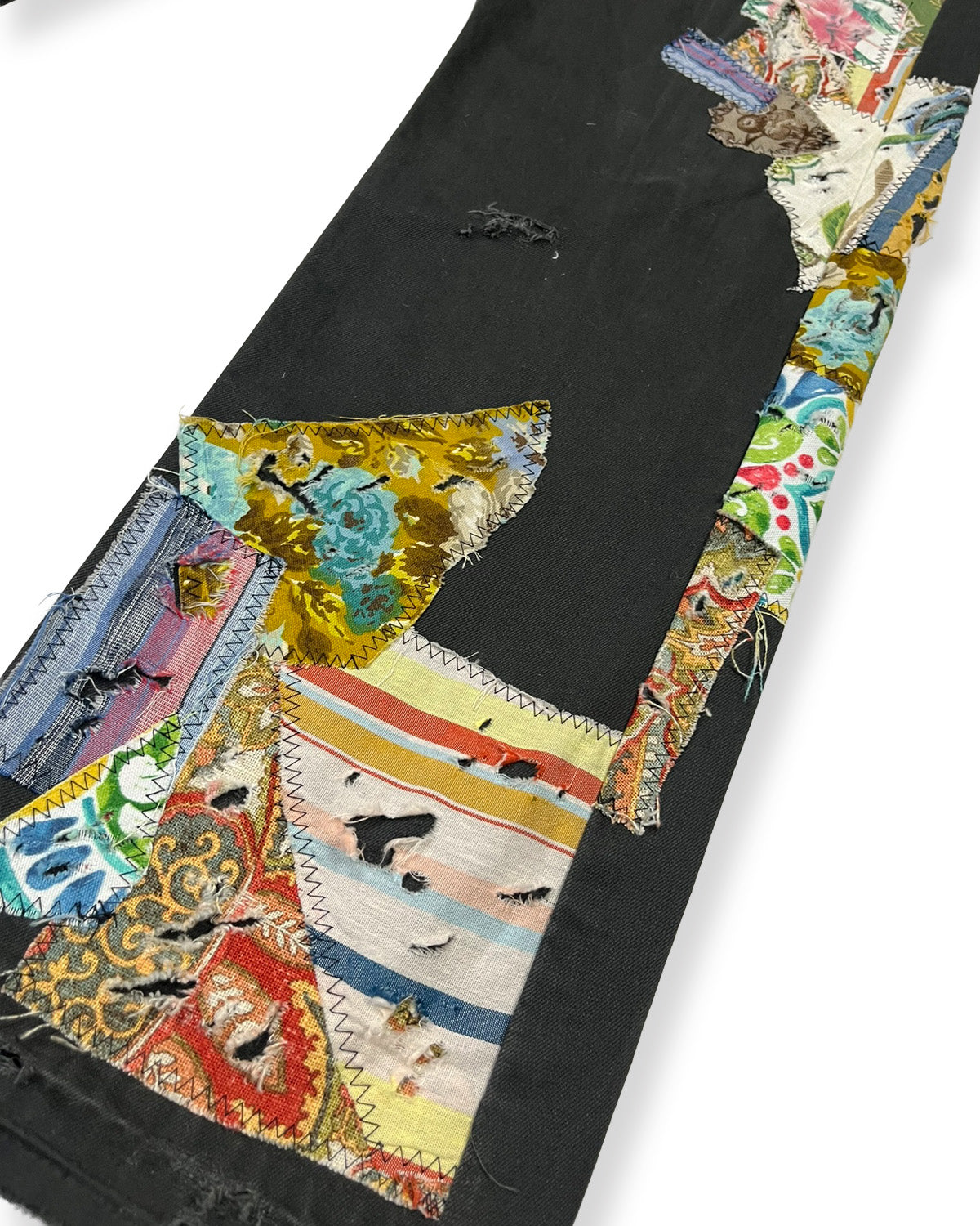 Grey NWK Patchwork Pants