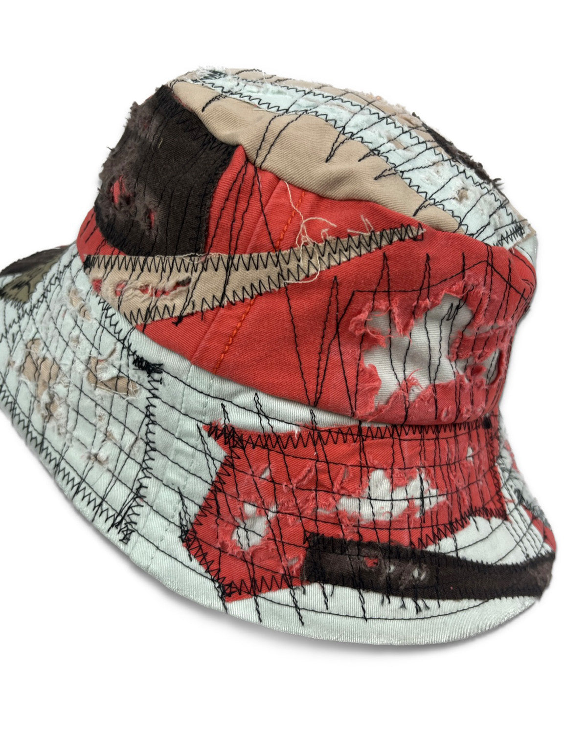 帽子 GOODENOUGH Patchwork Madras Crusher 5 Supreme x GOODENOUGH Patchwork Madras