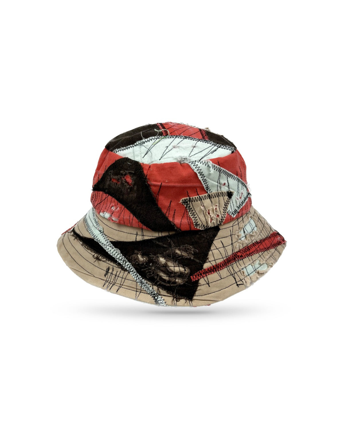 Patchwork Bucket Hat 2