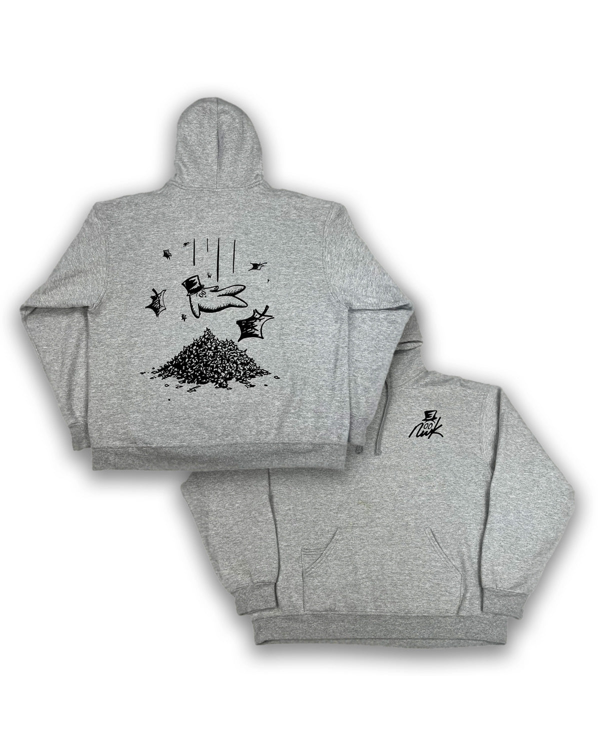 Fall Bop Grey Hoodie 1/1