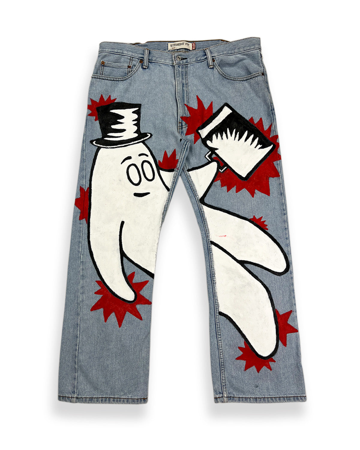 Hand Painted Bop Denim