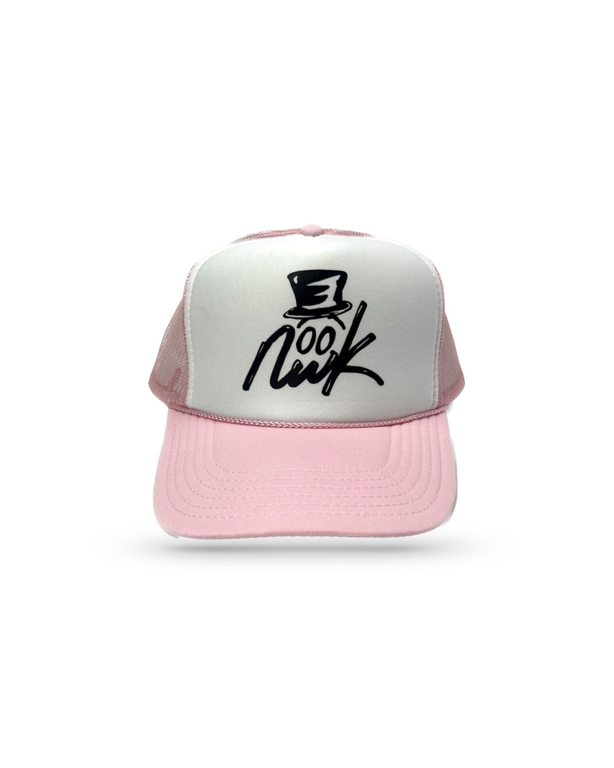 Nwk Logo Trucker Hat - Light Pink