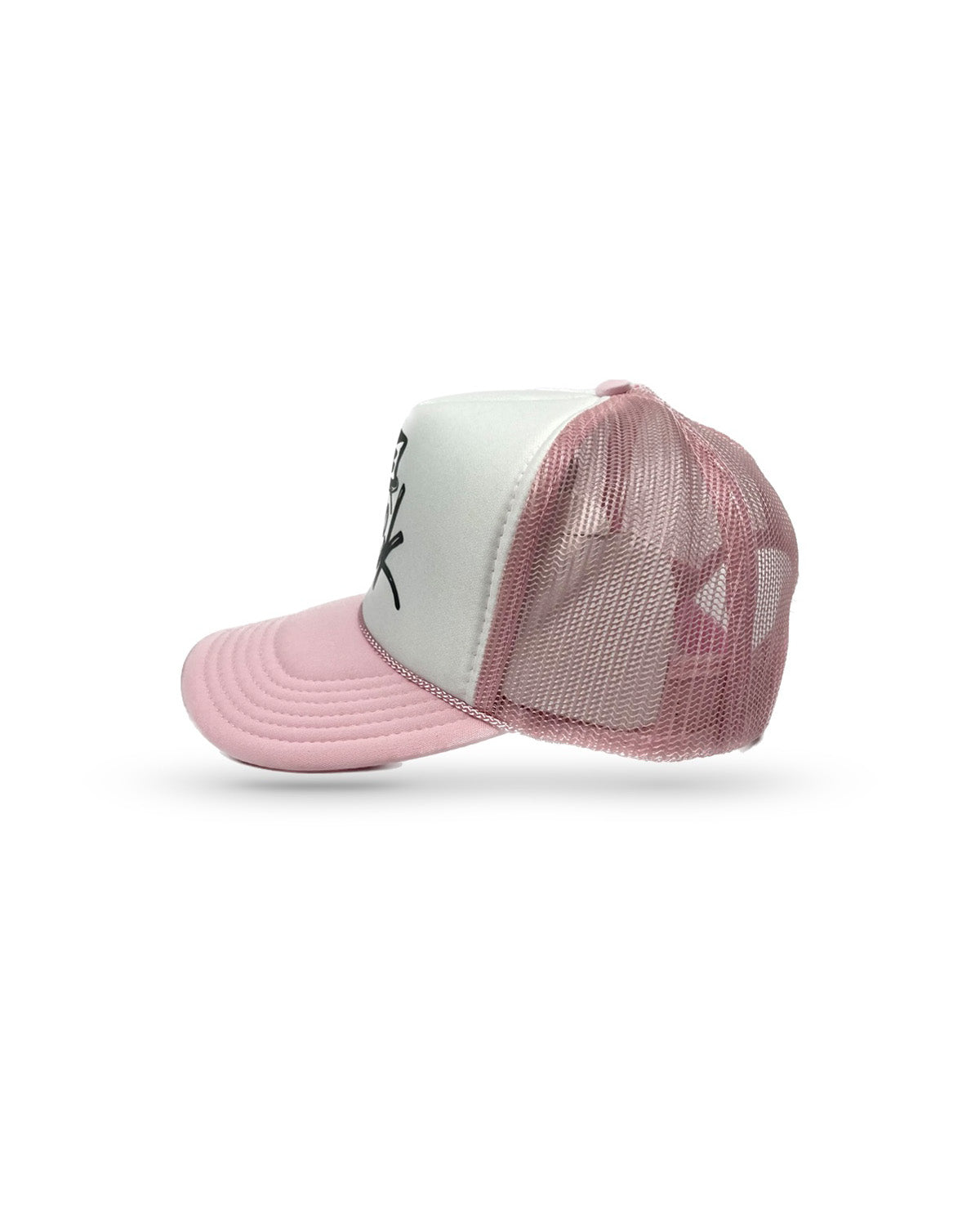 Nwk Logo Trucker Hat - Light Pink