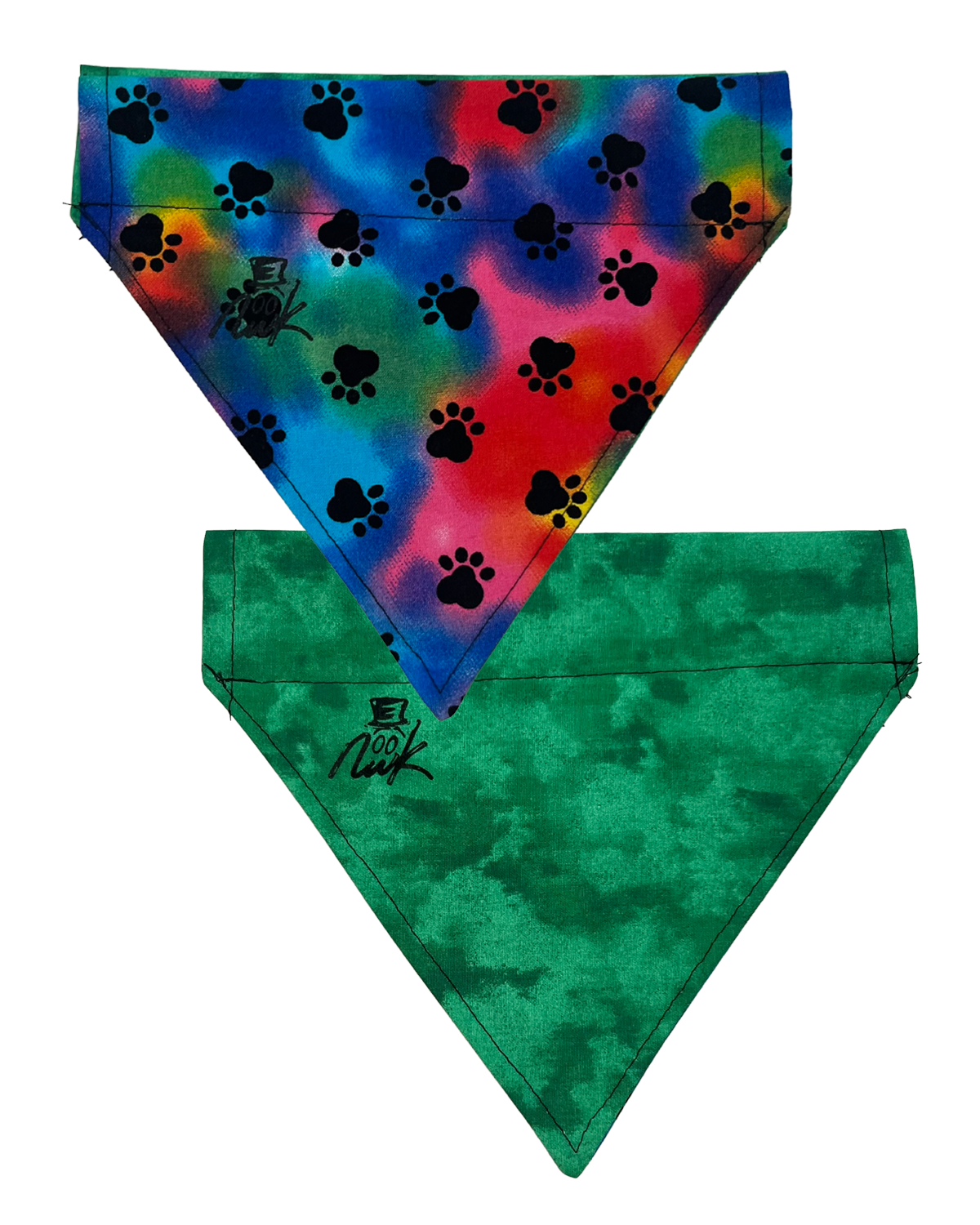Random Themes - Reversible Over-the-Collar Animal Bandanas