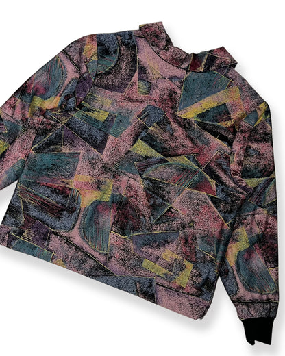 Quad-Pocket Retro Zipper Jacket