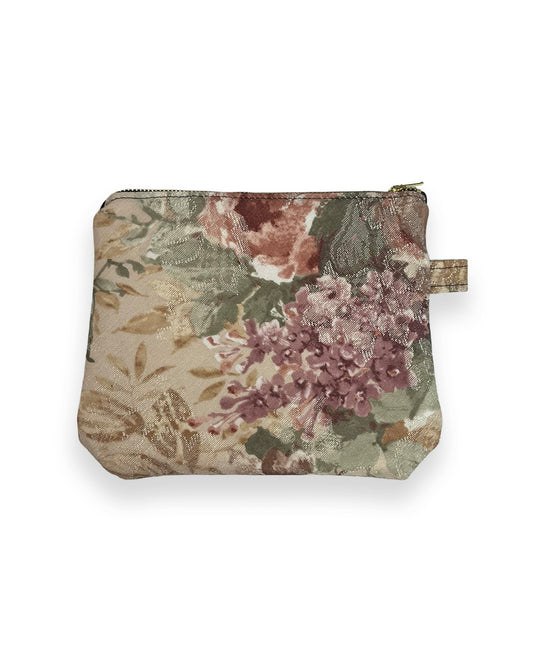 Floral Zipper Pouch